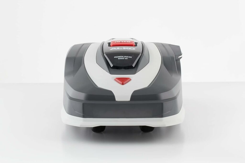 AL-KO Robolinho Robotic Lawnmower 550 W, Cutting Width 20 cm, Li-Ion Battery 20 V/2.5 Ah, for Areas up to 550 m², Maximum Climbing Capacity 45%, Very Quiet 60 dbA