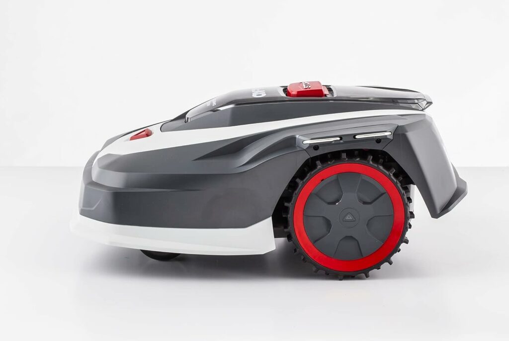 AL-KO Robolinho Robotic Lawnmower 550 W, Cutting Width 20 cm, Li-Ion Battery 20 V/2.5 Ah, for Areas up to 550 m², Maximum Climbing Capacity 45%, Very Quiet 60 dbA