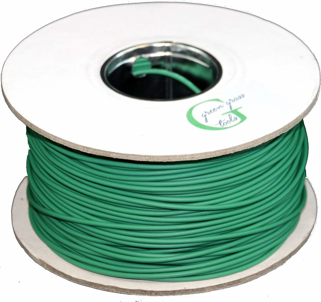 G greengrass tools Boundary cable for robotic mower, boundary wire, lawn robots, compatible with Husqvarna Automower, Gardena Worx Yard Force, high-quality tin-plated aluminium, diameter 2.7 mm, length: 100 m