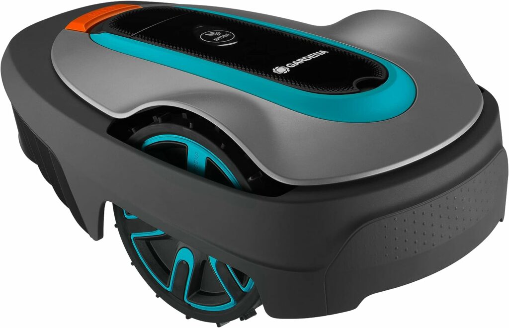 Gardena Sileno City Robot Mower 600 m²: Lawn Robot For Up To 600 M² Lawn, Precise Cutting Results, Settings And Setup Via Gardena Bluetooth App, German Version (15010-20)