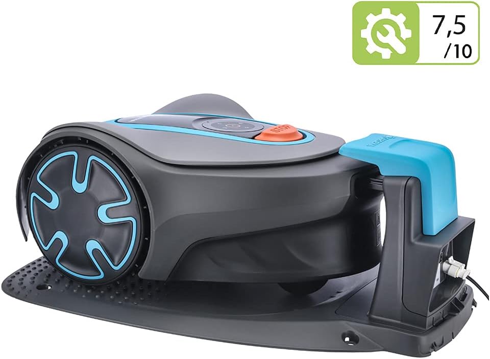 Gardena Sileno Minimo 300 Lawn Robot 300 m² Bluetooth Connectivity Silent 58 dB Grey