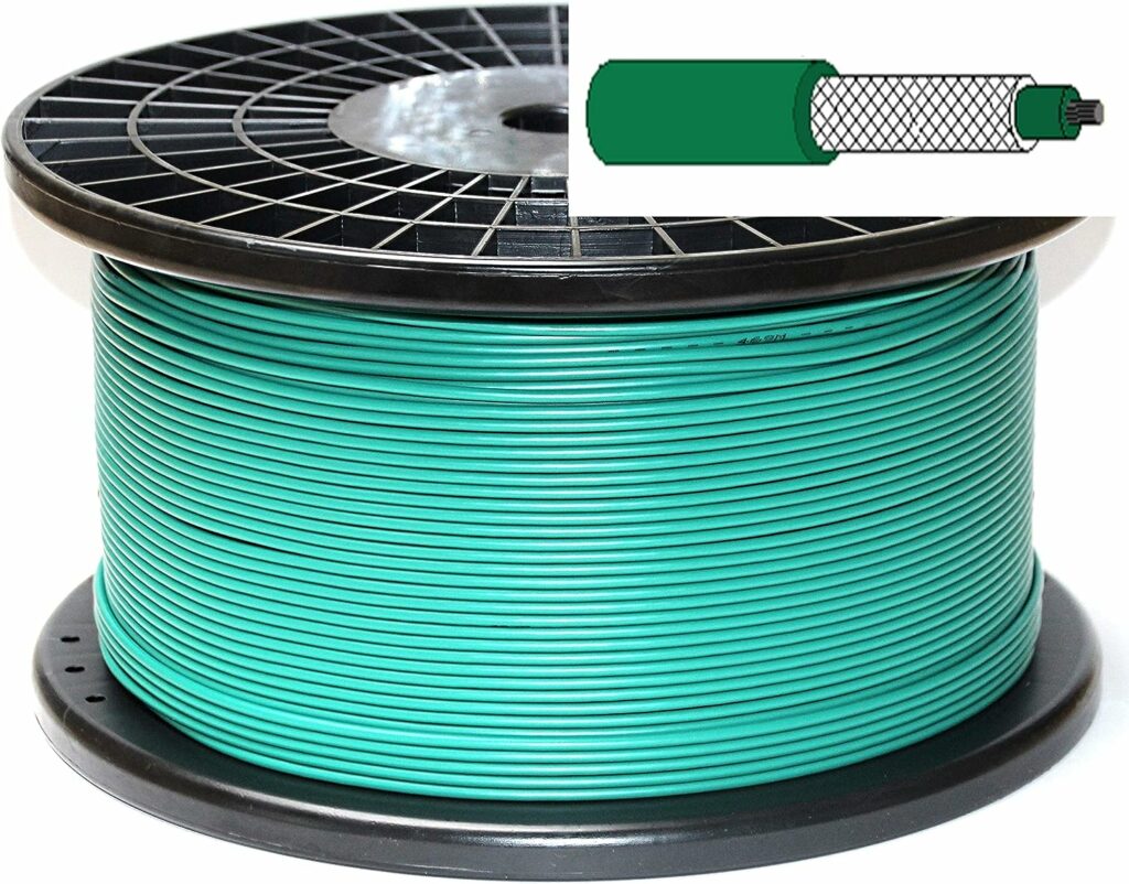 Genisys Ambrogio® Compatible Safety Cable + Xtreme Safe-Protection Sheathing - Lawn Robot Border Protection Wire Zucchetti ® - Cable Roll - Diameter 3.8 mm, Length: 250 m