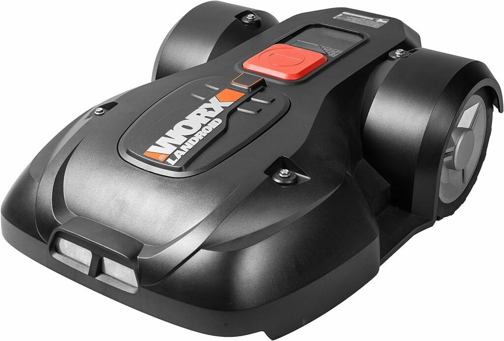 Worx Landroid L1500i Robotic Lawnmower, Automatic Lawnmower for up to 1500 sqm with WiFi Link (App Control) and Adjustable Cutting Height, 70 x 52 x 26 cm (L x W x H)
